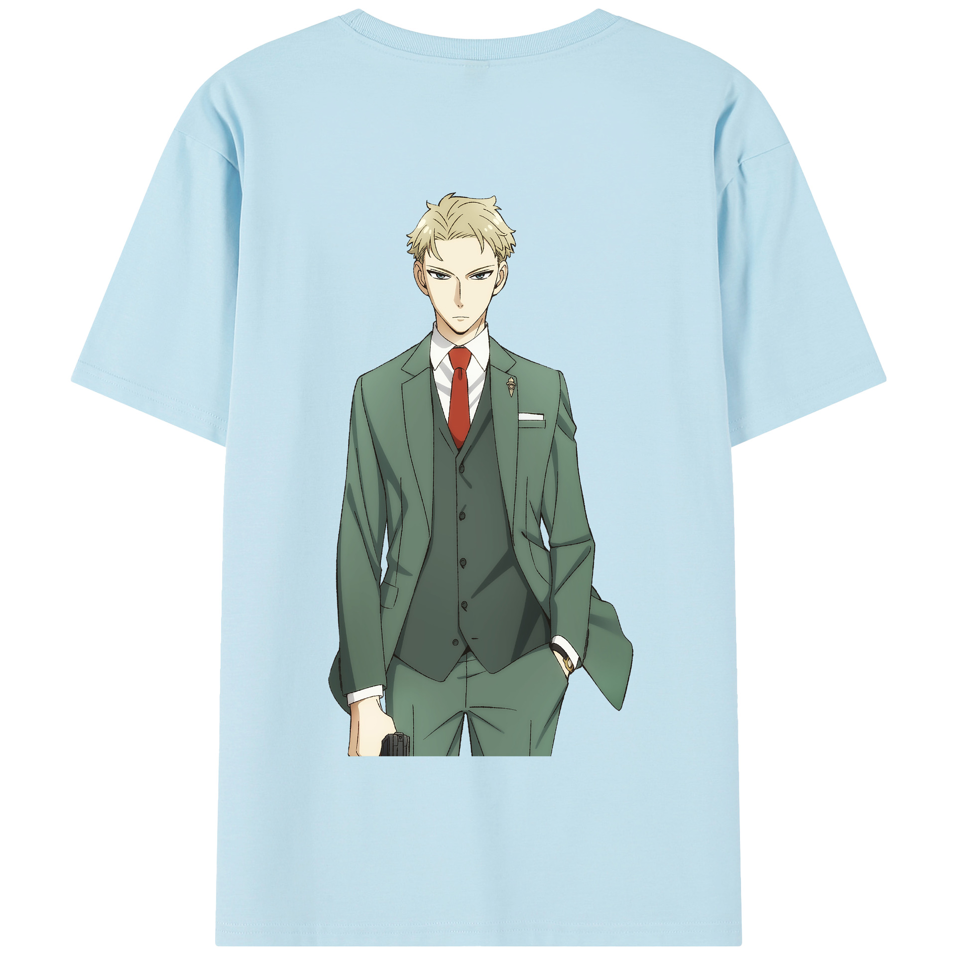 （画像用） SPY×FAMILY间谍家家酒 綿100％半袖Tシャツ（背面プリント）